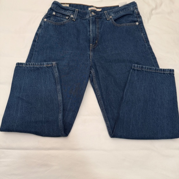 Levi’s Loose Taper Crop Capri Pants Size 28 | Big E Logo | Soft & Broken-In Fit - Picture 2 of 14